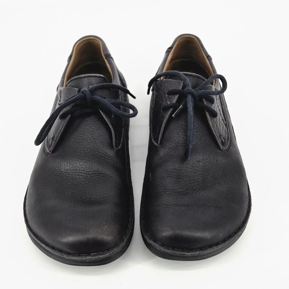 Birkenstock Memphis Brown Leather Lace Up Oxford Men Shoes 45 M12 Vintage Y2K